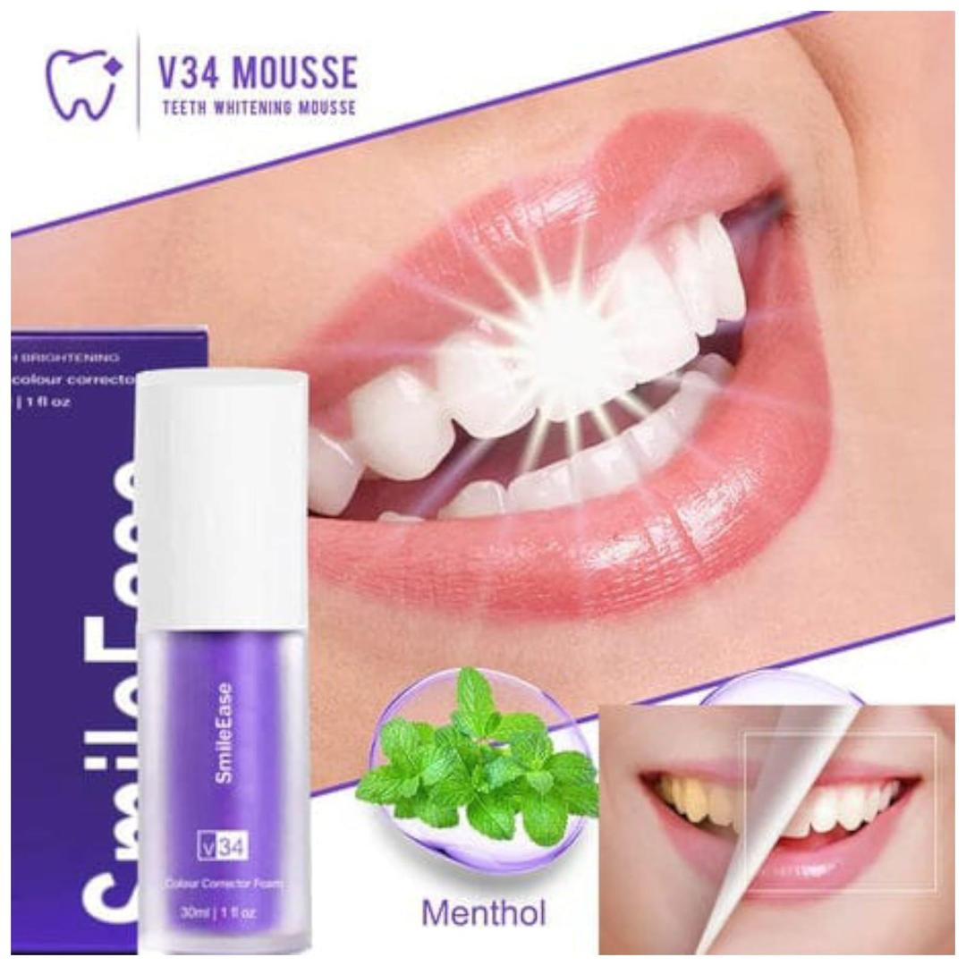 V34 Purple Colour Corrector Serum – 30ml Teeth Whitening Toothpaste