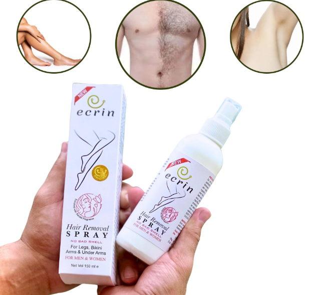 Instant Hair Removal Spray – Painless, Fast-Acting Formula | No Shaving or Waxing Needed
