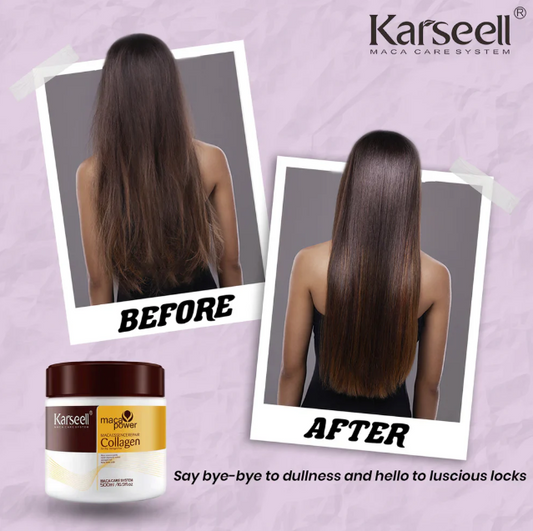 Karseell™ Maca Essence Collagen Hair Repair Mask – 500ml