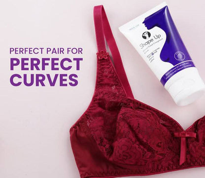 Shape Up Breast Cream – Natural Breast Enlargement & Firming Solution for Fuller, Rounder & Sexier Curves