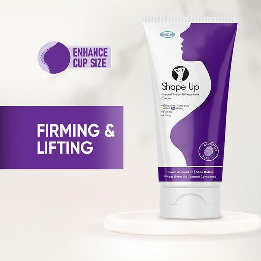 Shape Up Breast Cream – Natural Breast Enlargement & Firming Solution for Fuller, Rounder & Sexier Curves