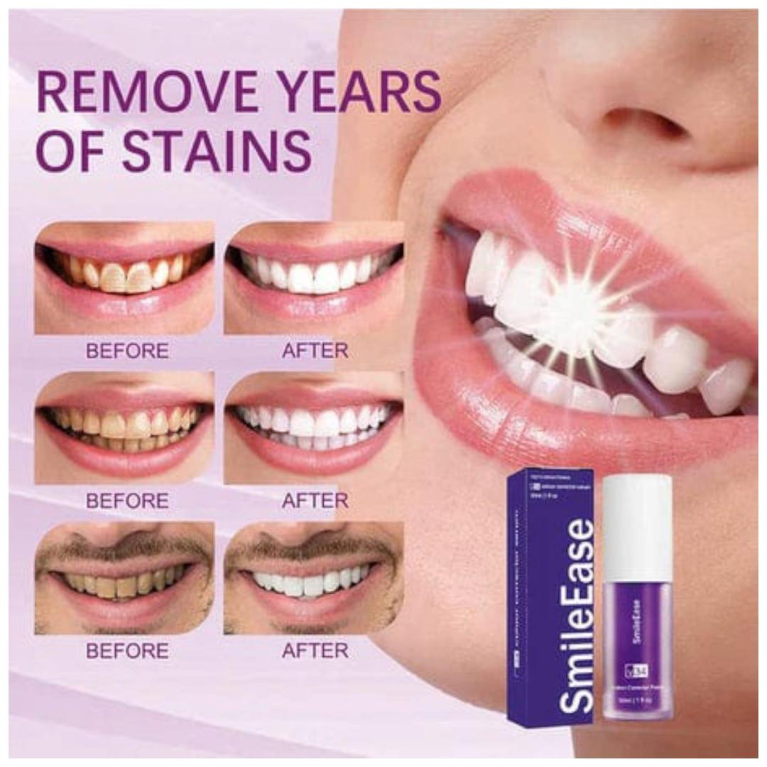 V34 Purple Colour Corrector Serum – 30ml Teeth Whitening Toothpaste