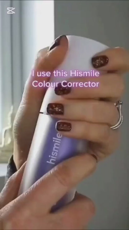 V34 Colour Corrector Serum – Purple Teeth Whitening Toothpaste | 30ml Brightening Liquid Formula